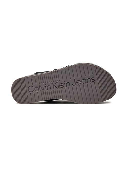 CALVIN KLEIN Ciabatta con plateau CALVIN KLEIN | YW0YW013610GT